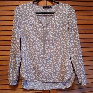 Animal Print Blouse
